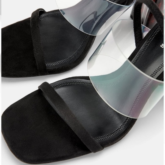 ZARA TORTOISESHELL METHACRYLATE HEELED - Picture 6 of 8